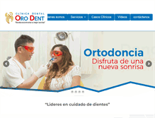 Tablet Screenshot of clinicadentalorodent.com